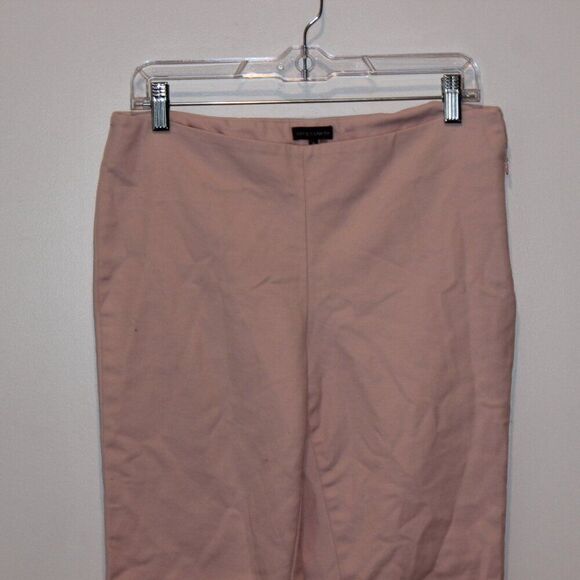 Vince Camuto Pink Tapered Side Zip Straight Leg Pants Women's Size 8 - Picture 10 of 11
